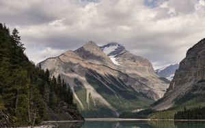 Preview wallpaper mountains, lake, reflection, nature