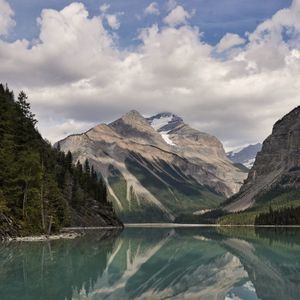 Preview wallpaper mountains, lake, reflection, nature