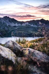 Preview wallpaper mountains, lake, rocks, mountain range, landscape