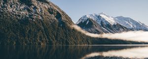 Preview wallpaper mountains, lake, sky