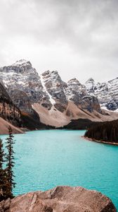Preview wallpaper mountains, lake, water, landscape, nature