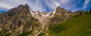 Preview wallpaper mountains, landform, valley, nature, landscape