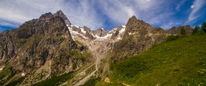 Preview wallpaper mountains, landform, valley, nature, landscape