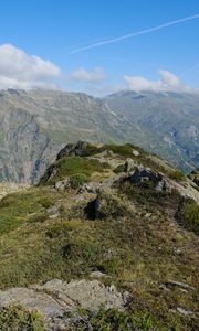 Preview wallpaper mountains, landscape, hills, nature, relief