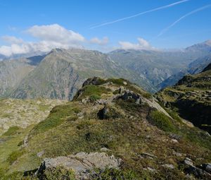 Preview wallpaper mountains, landscape, hills, nature, relief