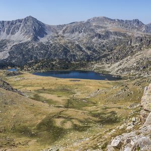 Preview wallpaper mountains, landscape, lake, valley, nature