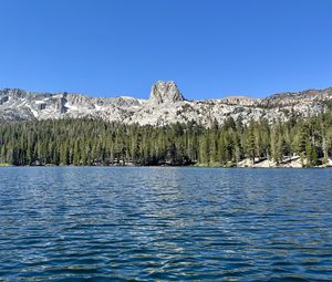 Preview wallpaper mountains, landscape, trees, river