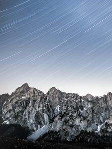 Preview wallpaper mountains, mountain range, peaks, height, landscape