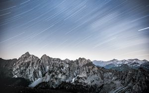 Preview wallpaper mountains, mountain range, peaks, height, landscape