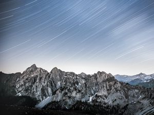 Preview wallpaper mountains, mountain range, peaks, height, landscape