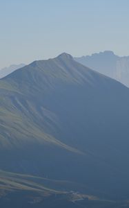 Preview wallpaper mountains, peak, landscape, nature, sky