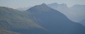 Preview wallpaper mountains, peak, landscape, nature, sky