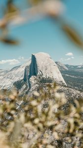 Preview wallpaper mountains, peak, rock, mountain range, landscape