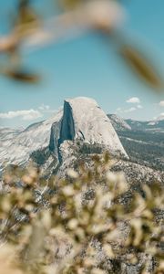 Preview wallpaper mountains, peak, rock, mountain range, landscape