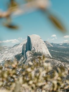 Preview wallpaper mountains, peak, rock, mountain range, landscape