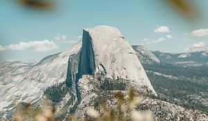 Preview wallpaper mountains, peak, rock, mountain range, landscape