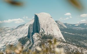 Preview wallpaper mountains, peak, rock, mountain range, landscape