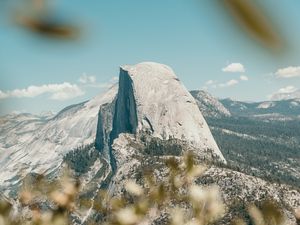 Preview wallpaper mountains, peak, rock, mountain range, landscape