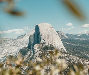 Preview wallpaper mountains, peak, rock, mountain range, landscape