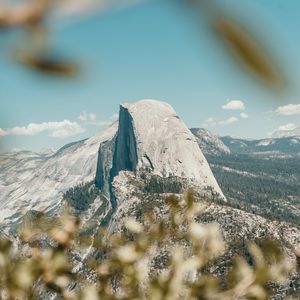 Preview wallpaper mountains, peak, rock, mountain range, landscape