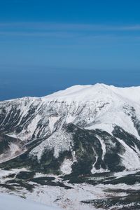 Preview wallpaper mountains, peak, snow, relief, nature, landscape