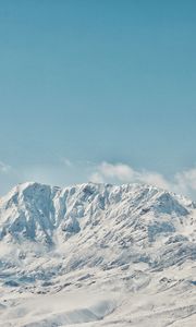 Preview wallpaper mountains, peak, snowy