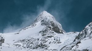 Preview wallpaper mountains, peak, snowy, snow