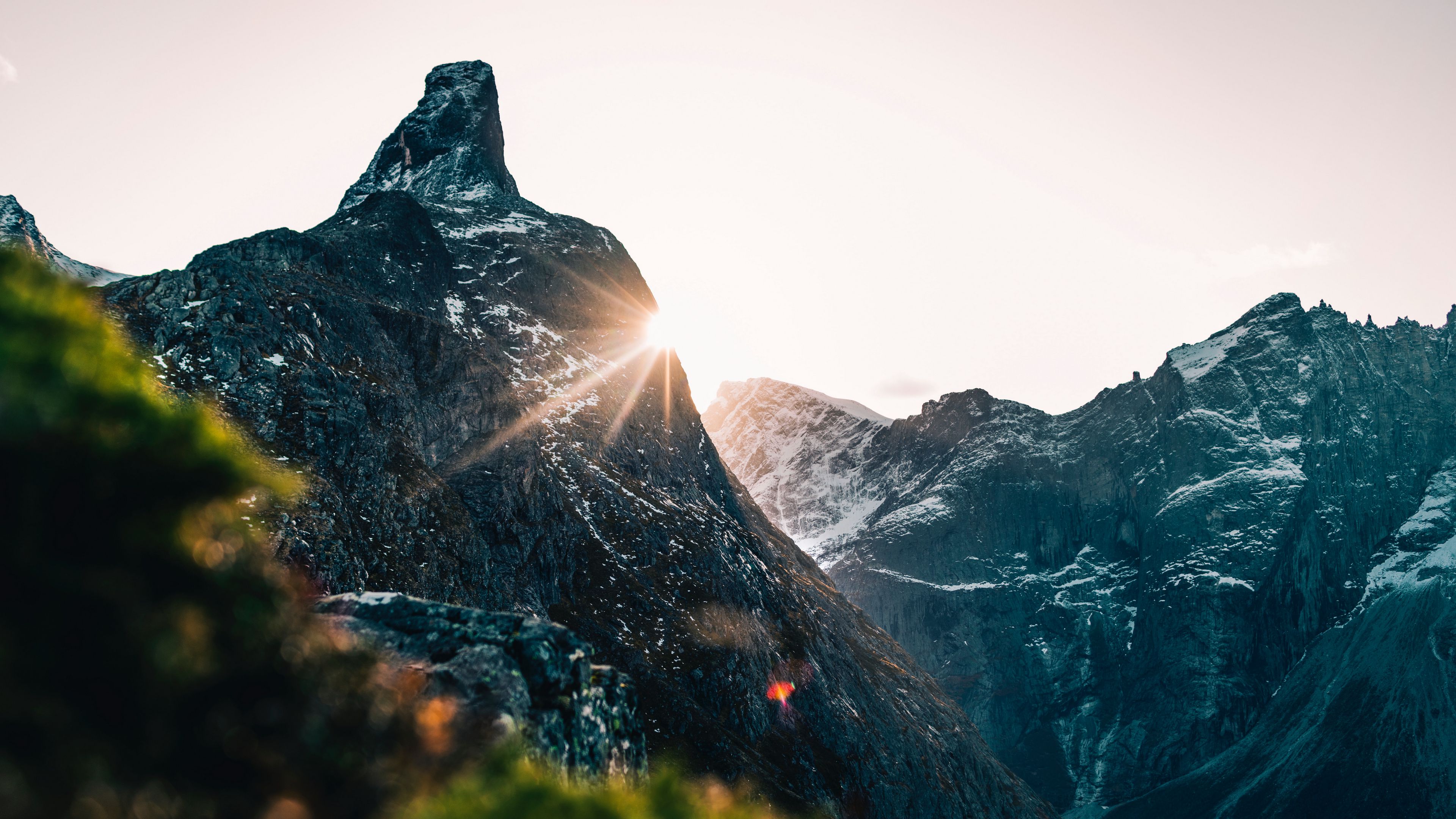 Горы фото 4 к Download wallpaper 3840x2160 mountains, peak, sun, sunlight, landscape 4k uhd 16