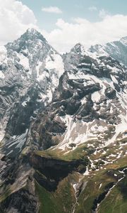 Preview wallpaper mountains, peaks, landscape, switzerland