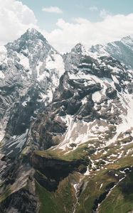 Preview wallpaper mountains, peaks, landscape, switzerland