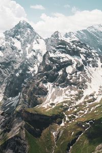 Preview wallpaper mountains, peaks, landscape, switzerland