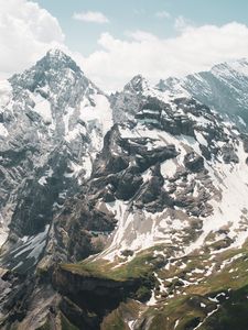 Preview wallpaper mountains, peaks, landscape, switzerland