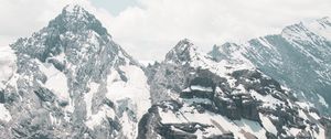 Preview wallpaper mountains, peaks, landscape, switzerland