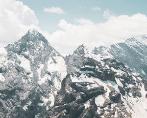 Preview wallpaper mountains, peaks, landscape, switzerland