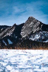 Preview wallpaper mountains, peaks, landscape, snow, slopes