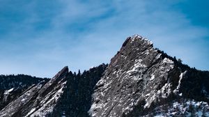 Preview wallpaper mountains, peaks, landscape, snow, slopes
