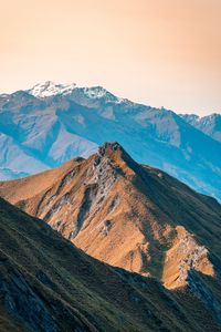 Preview wallpaper mountains, peaks, relief, new zealand