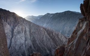 Preview wallpaper mountains, peaks, rocks