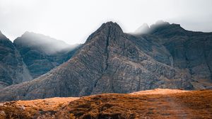 Preview wallpaper mountains, peaks, rocks, nature, landscape