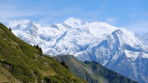 Preview wallpaper mountains, peaks, snow, landscape, nature