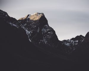 Preview wallpaper mountains, peaks, snow