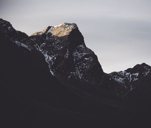 Preview wallpaper mountains, peaks, snow