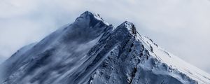 Preview wallpaper mountains, peaks, snow