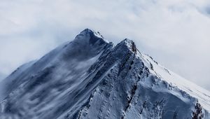 Preview wallpaper mountains, peaks, snow