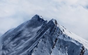 Preview wallpaper mountains, peaks, snow