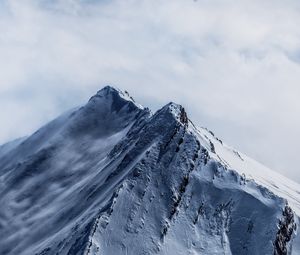 Preview wallpaper mountains, peaks, snow