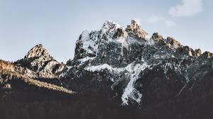 Preview wallpaper mountains, peaks, snowy, rocks, landscape