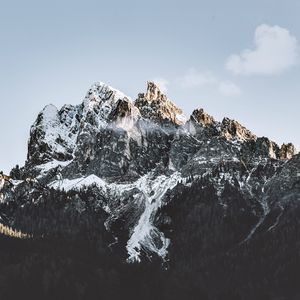 Preview wallpaper mountains, peaks, snowy, rocks, landscape