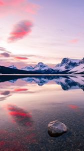 Preview wallpaper mountains, peaks, water, stone