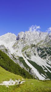 Preview wallpaper mountains, peidmont, relief, landscape, nature